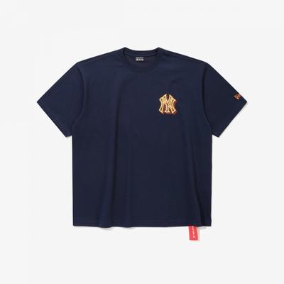 New Era New York Yankees World Series Neon T shirT Team Navy 15147508