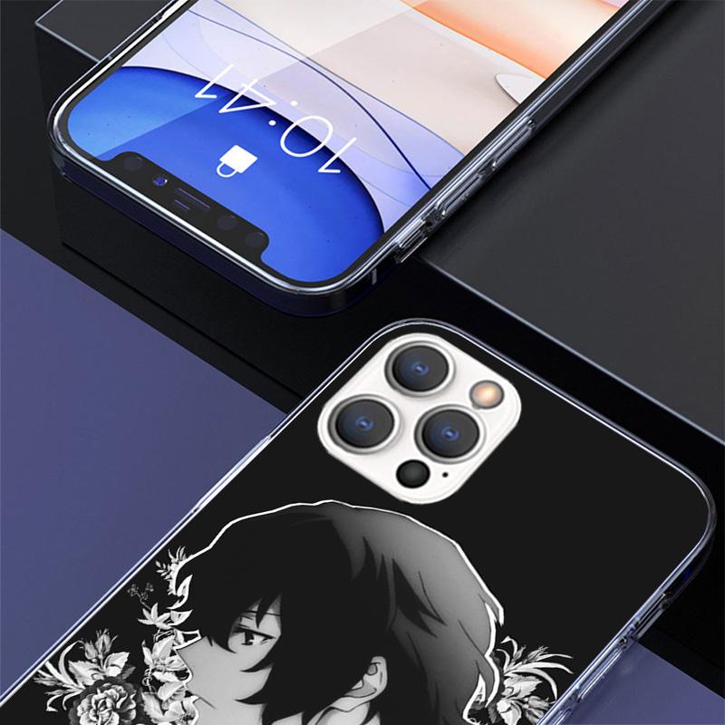 Bungo Stray Dogs Dazai Handyhülle Für iPhone 17 Air 16 Pro Max 16E 15 + 14 Plus 11 12 13 Mini 7 8 SE Geschenk Druckabdeckung Fundas 16