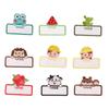 9pcs SelfAdhesive Name Patches Embroidery Cartoon Fabric Stickers for School Kids Garment Decors On Backpacks Clothing
