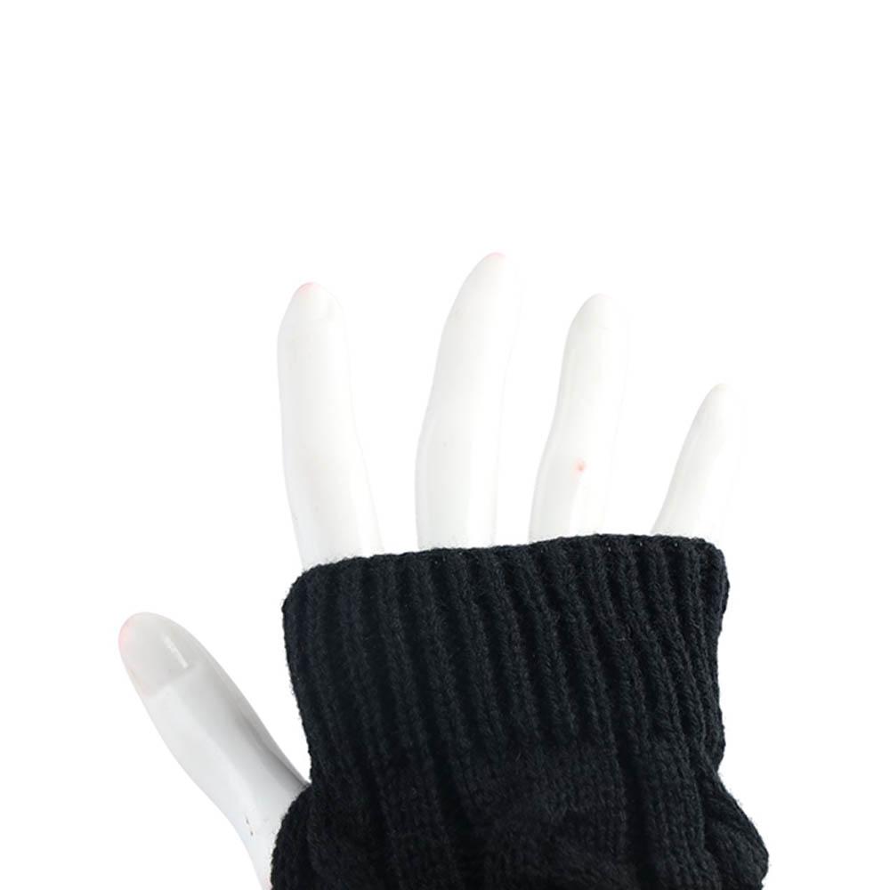 Winter Gloves Twists Gloves Wool Gloves Fashion Half Finger Gloves  Outdoor