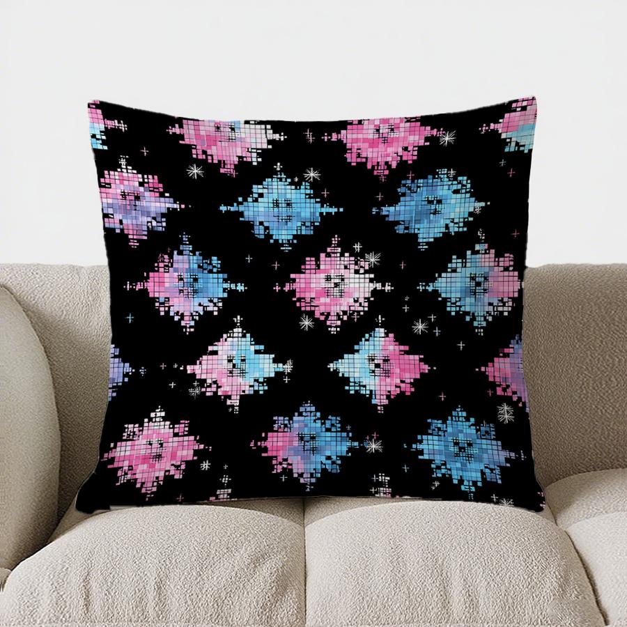 Home Decor Vintage-Patterned Trees Pillow Cover For Home Pattern Cushion Cover Suitable For Sofa Bedroom Car Pillow Cover