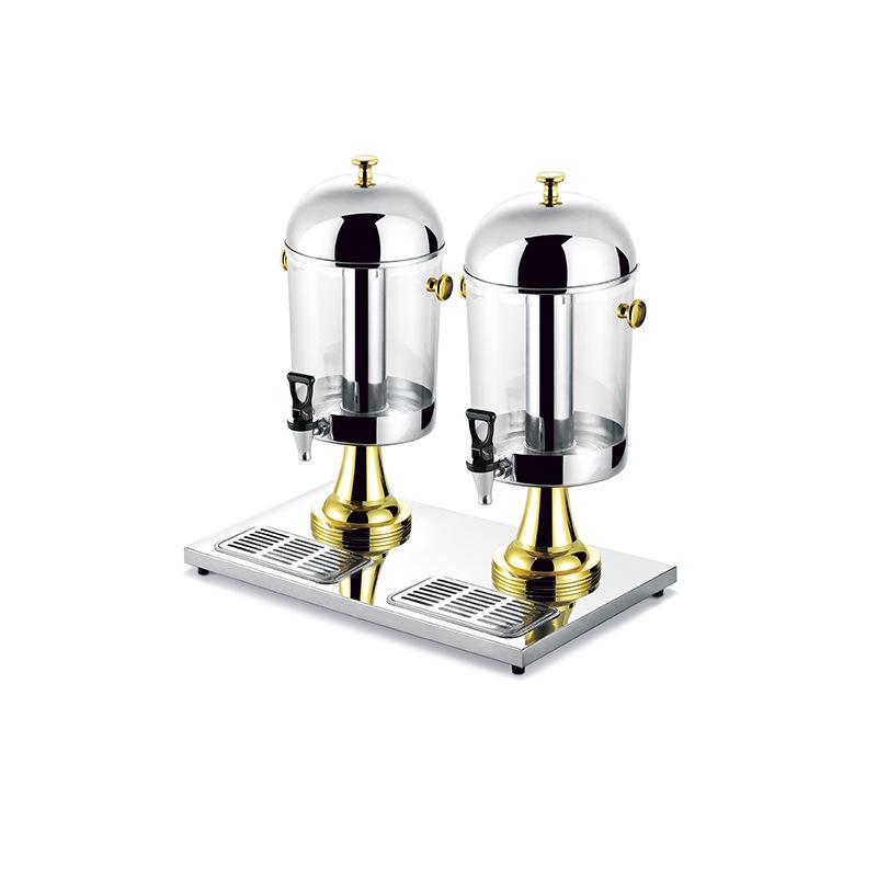 Stainless Steel Cold Drink & Juice Dispenser with Faucet