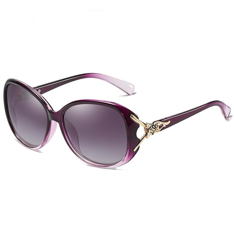 Fashion Fox Head Sunglasses Women'S Sunglasses Ins Large Frame Glasses Classic Driving Street Shot