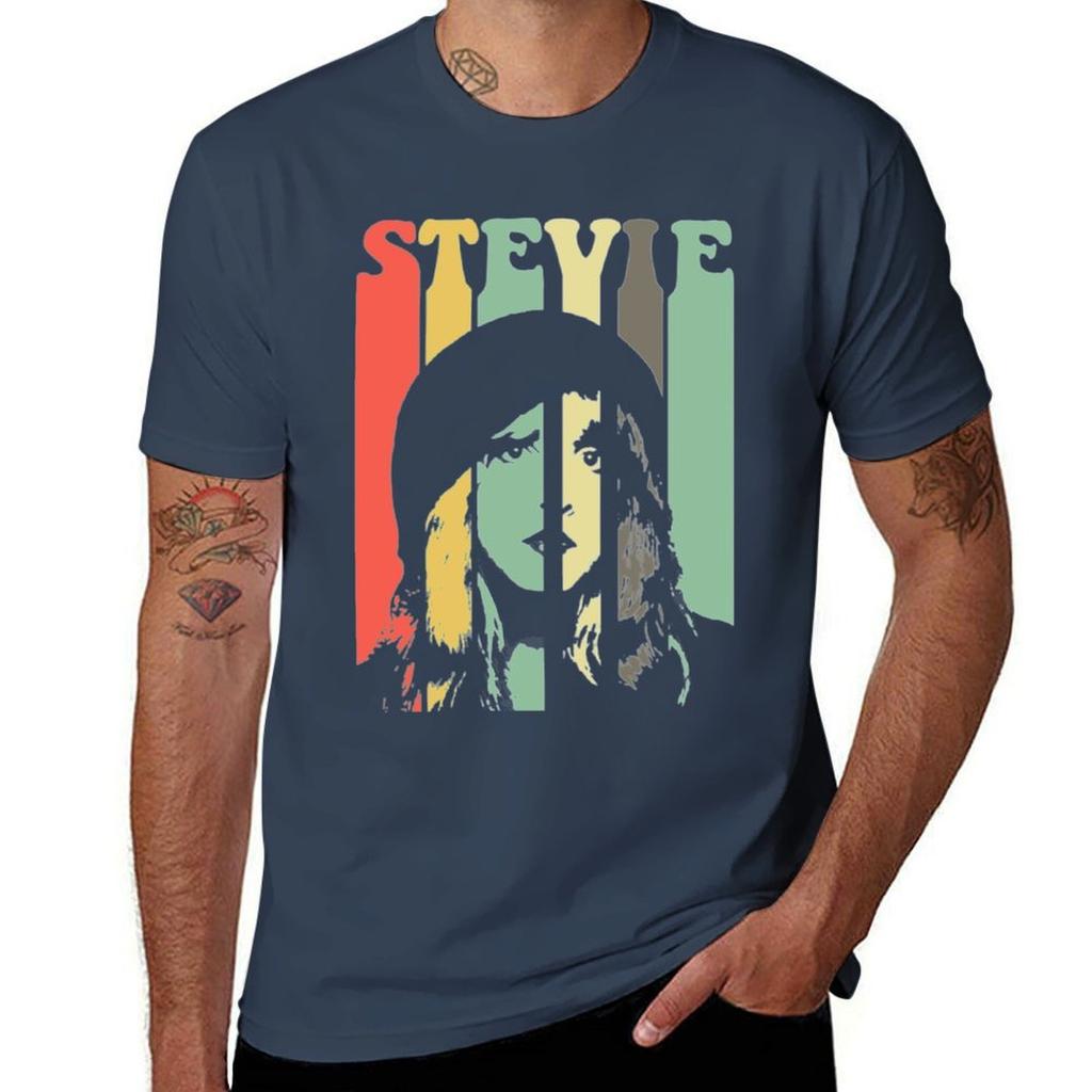 Stevie TShirt Casual Soft Cotton Short Sleeve Tee