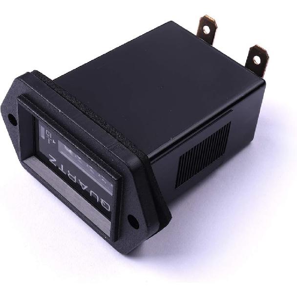 ATOPLEE Mechanical Hour Meter 12v To 36v Truck Tractor Diesel Outboard Engine Hour Meter Rectangular