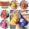 Cute Pvc Winnie The Pooh Keychain Cartoon Tiger Keyring Gift