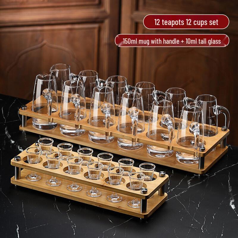 Premium Baijiu Dispenser & Glass Set