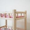 Kids' Wooden Washing Machine Set and Doll Bed - Ideal for Kindergarten Play Areas and Birthday Gifts