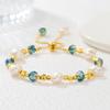 Autumn & Winter Freshwater Pearl Crystal Beaded Bracelet - Elegant Gift for Women & Best Friends