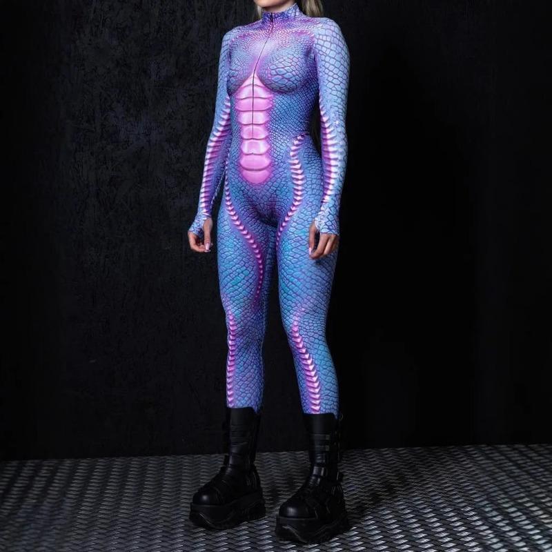 

3D цифровая печать сценические костюмы для взрослых Хэллоуин мероприятия карнавал тематическая вечеринка косплей костюм ролевые игры комбинезон Adult XXXL