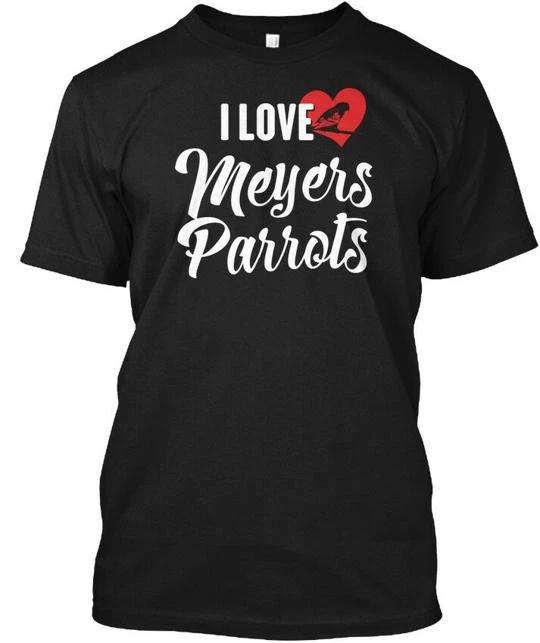 

Футболка I Love Meyers Parrots Сделано в США Размеры от S до 5XL 2XL