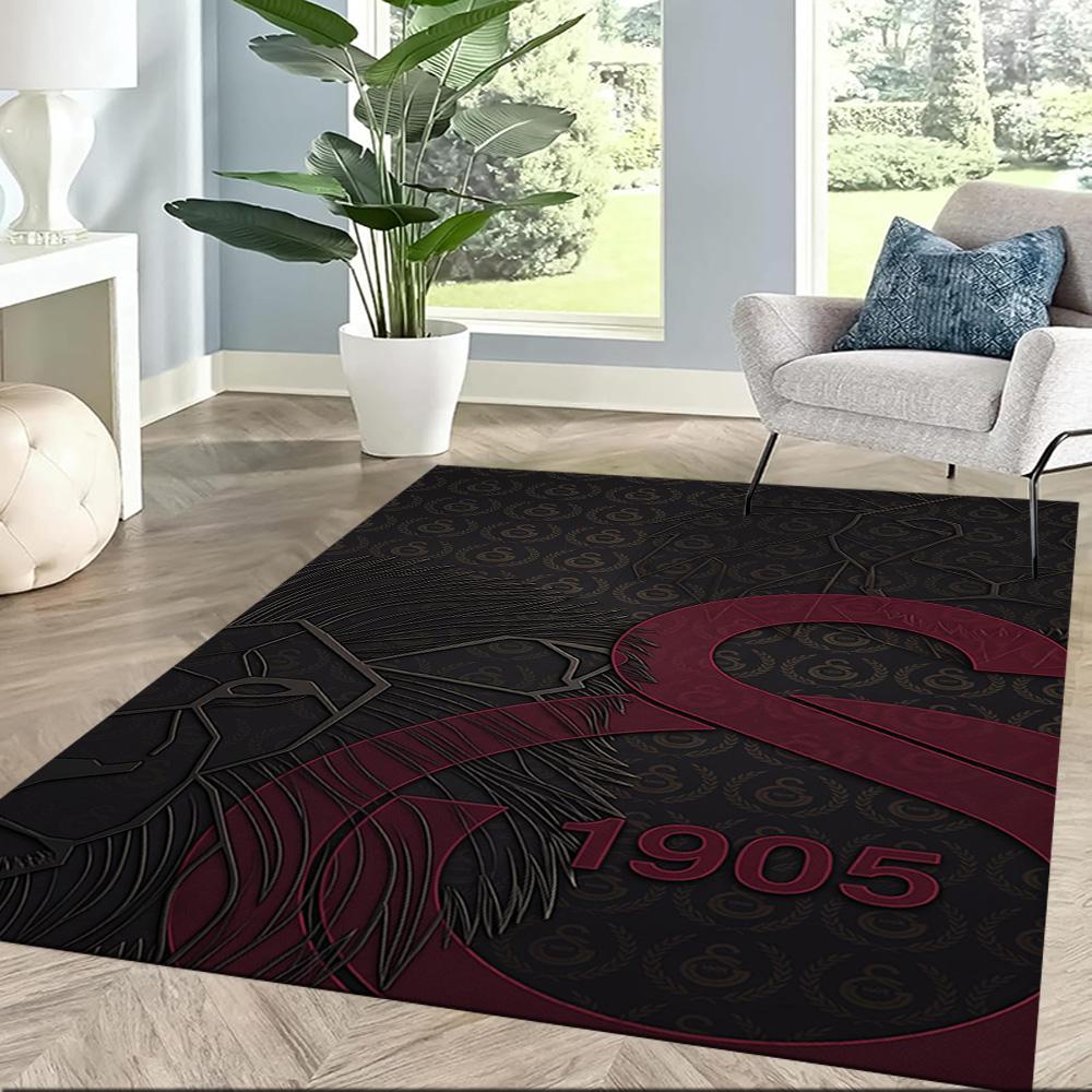 Galatasaray 419 Area Rug Design for Game Room Bedrooms Hallway Study room Anti-slip Rug Office home decor Best for Christmas