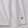 Champion Basic Long Sleeve Crew Embroidered Men's T-Shirt, Neck, 100% Cotton, One-Point Logo, C3-P401Z-010-L