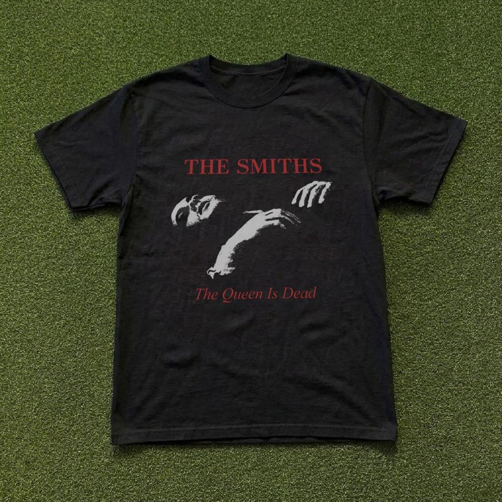 Maglietta The Smiths, t-shirt grafica The Smiths, maglietta The Queen Is Dead, regali per fan dei Smiths, t-shirt band, maglietta rock indie, t-shirt band Alt Rock anni '90
