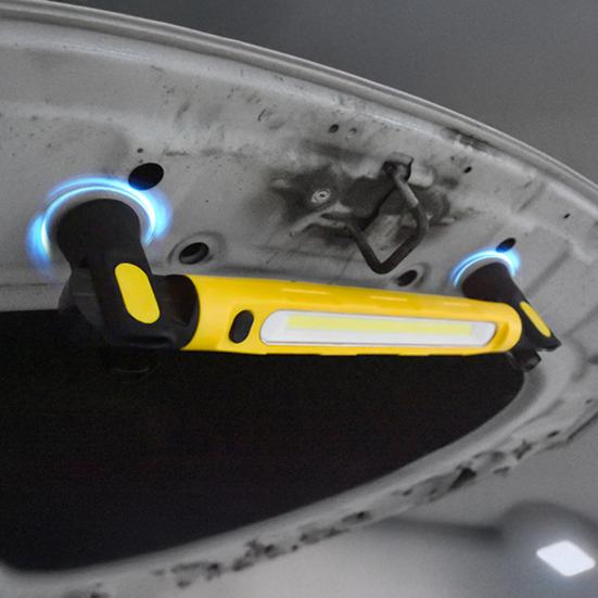 Magnetyczna lampa pod maskę Akumulatorowa 2000lm LED Listwa świetlna robocza z 4 trybami Bez użycia rąk Narzędzie mechanika do konserwacji garażu