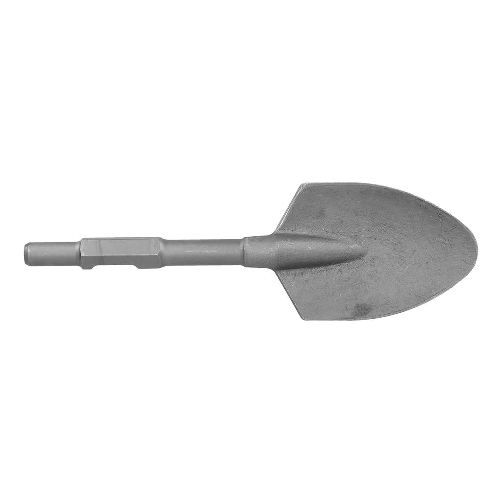 Clay Spade 45CR Steel Scoop Shovel Bit with 1?18in Shank Demolition Hammer Digging Tool