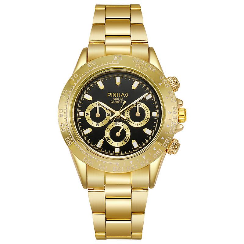 Dinaton Law'S Submariner Water Ghost Steel Belt Luminous Non-Mechanical Quartz Gift Watch