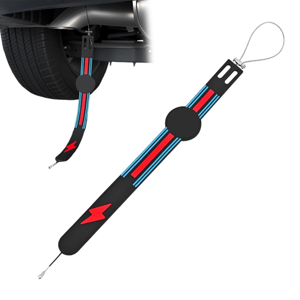 Car Anti Static Grounding Strap Eliminates Shock Discharge Earth Strap Car Static Eliminator for Safe Driving Truck RV in Dry