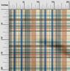 oneOone Cotton Flex Fabric Madras Check Decor Fabric Printed BTY 40 Inch