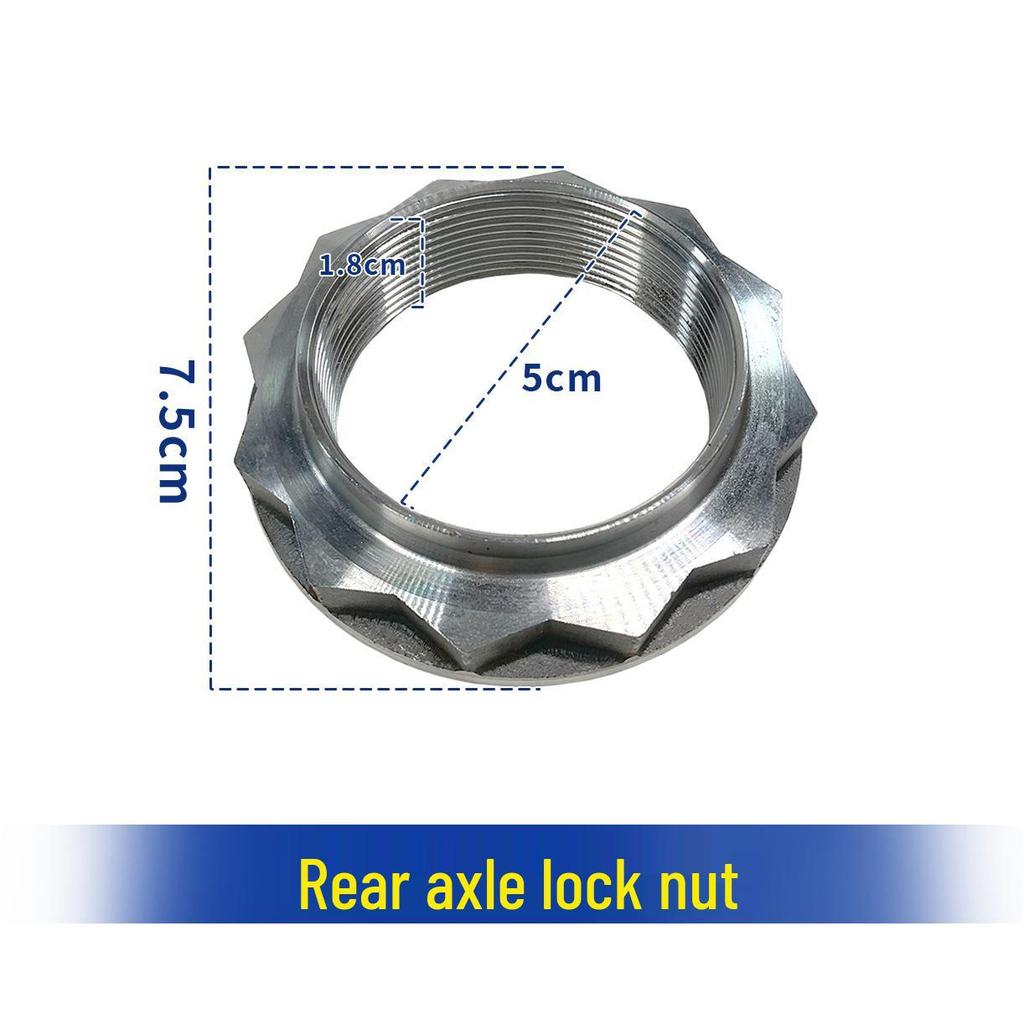 Iveco Daily Rear Axle ABS Bearing and Lock Nut Set