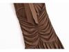 2024 Winter Women's European & American Style Halter Neck Waist-Hugging Dress