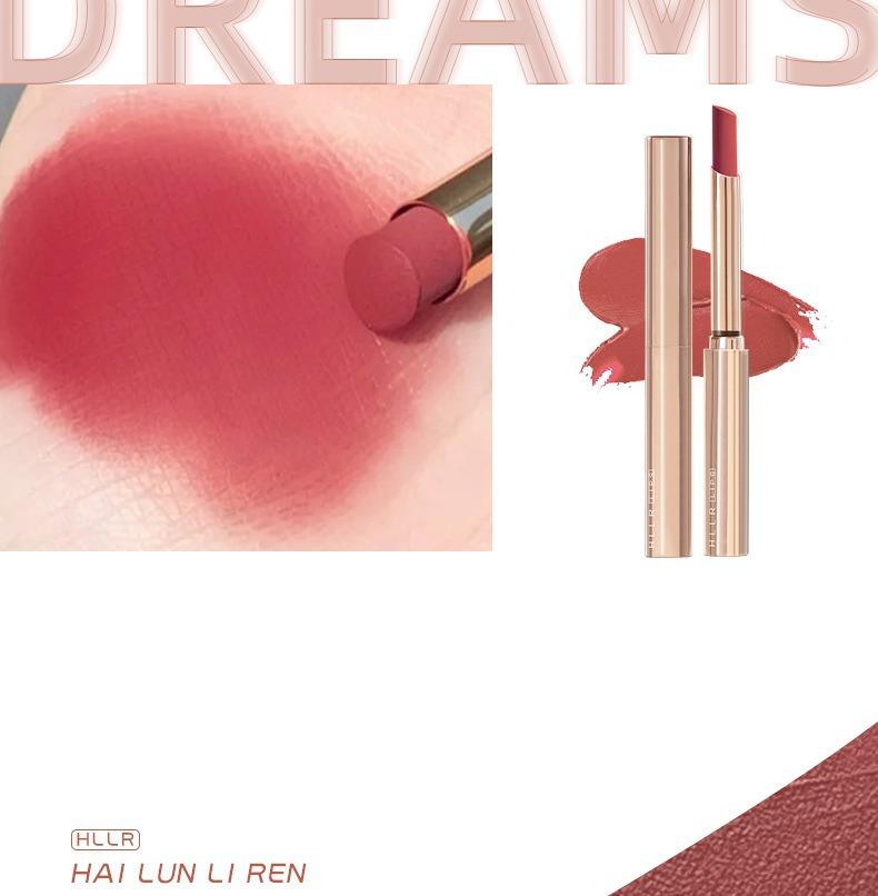 Hailunliren Matte Moisturizing Lipstick Daily Natural Shade For Students