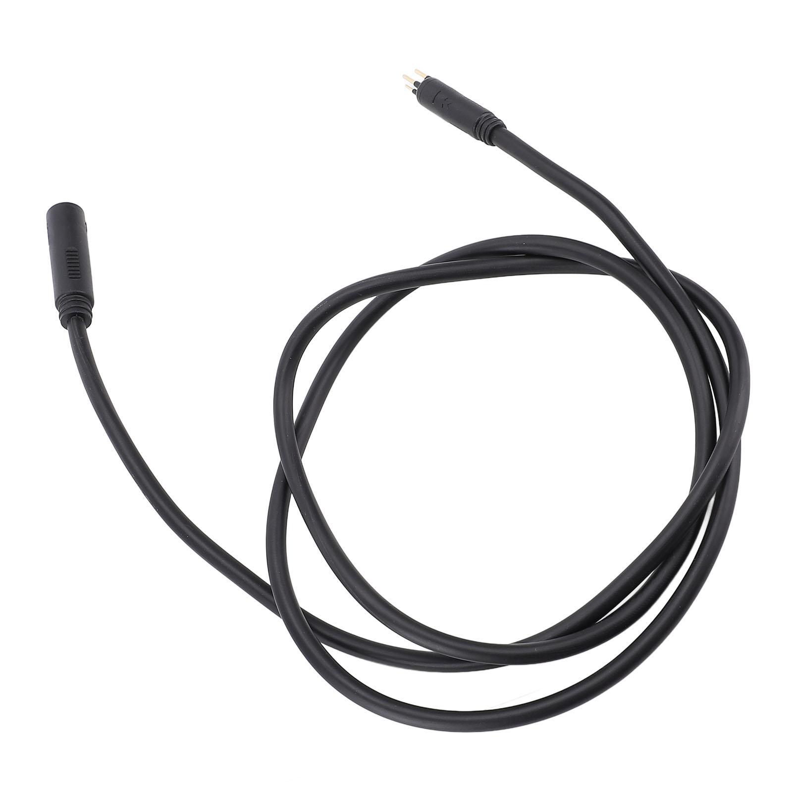 Кабель мотора электровелосипеда ABS 130 см Водонепроницаемый 6-контактный гнездовой к штекерному удлинительный кабель мотора