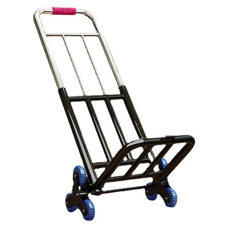 Folding Hand Cart with Rubber Wheels