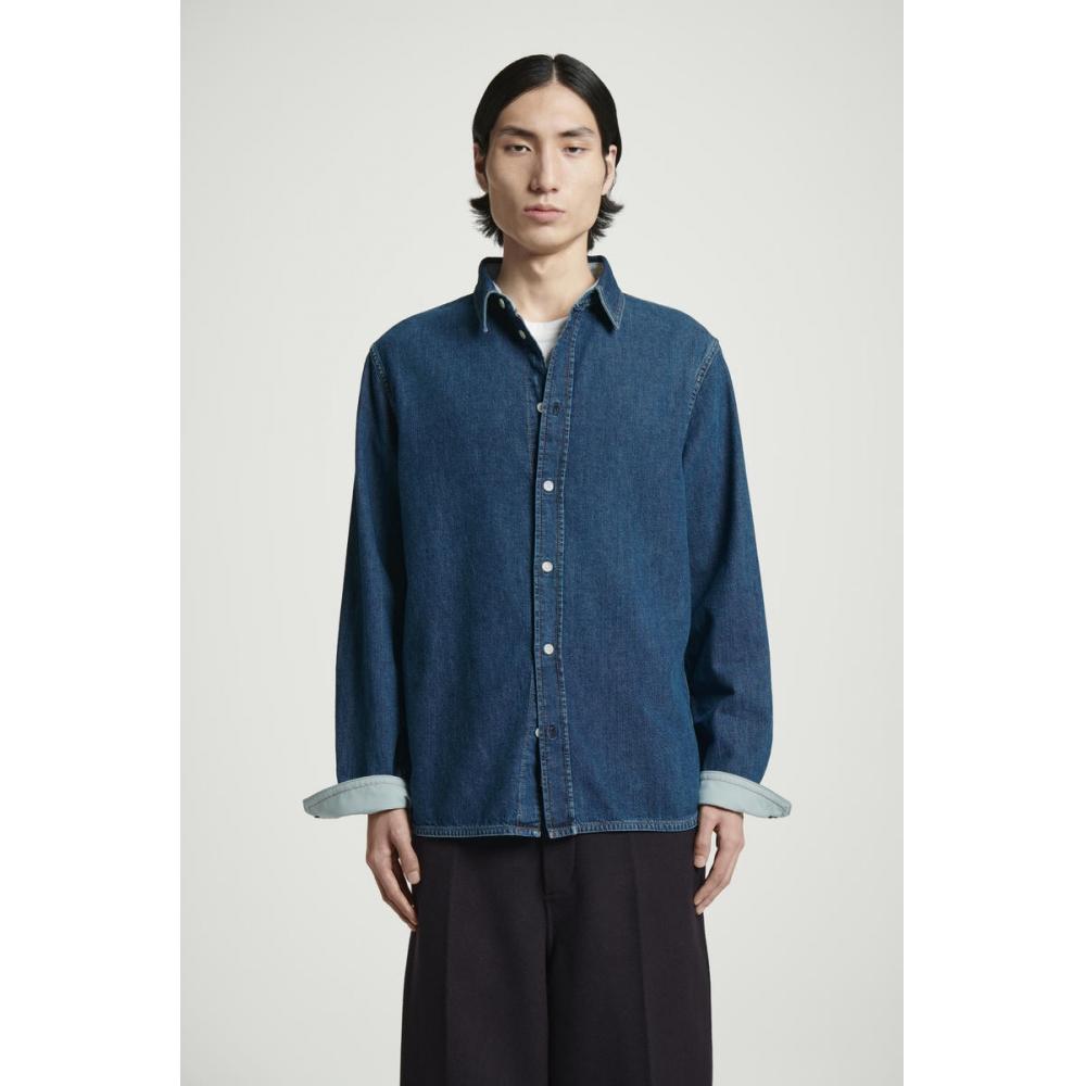 

Джинсовая рубашка Cos Japan blue/XS