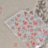 Metal Star Nail Stickers Exquisite 5D Bronzing Silver Five-pointed Star Mini Nail Art Stickers DIY Self Adhesive Manicure Decals