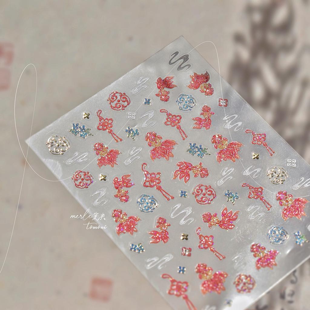 Metal Star Nail Stickers Exquisite 5D Bronzing Silver Five-pointed Star Mini Nail Art Stickers DIY Self Adhesive Manicure Decals