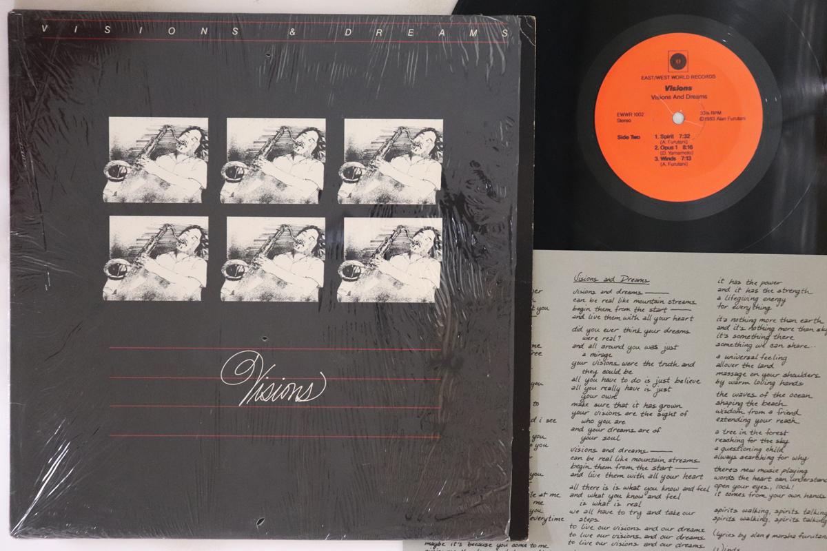 

LP Record VISIONS Visions Dreams EWWR1002 EASTWEST WORL 1983 US Jazz Used