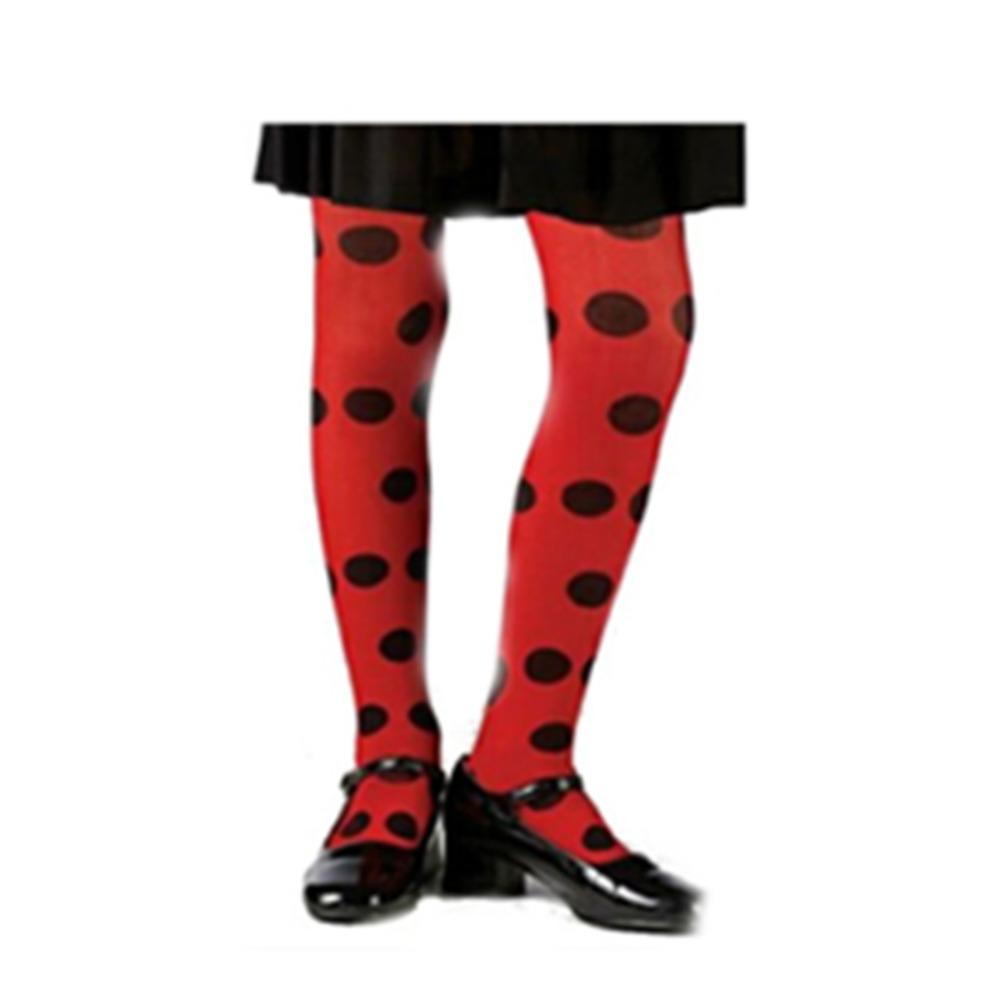 PESENAR Ladybug Costume Accessories Tutu Skirt Ladybug Wings Antenna Headband Striped Knee Thigh High Socks Party Favor