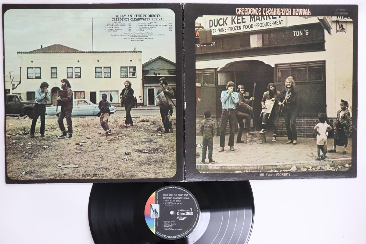 

LP Record CREEDENCE CLEARWATER REVIVAL Willy The Poor Boys LP8880 LIBERTY 1969 Japan Rock Used