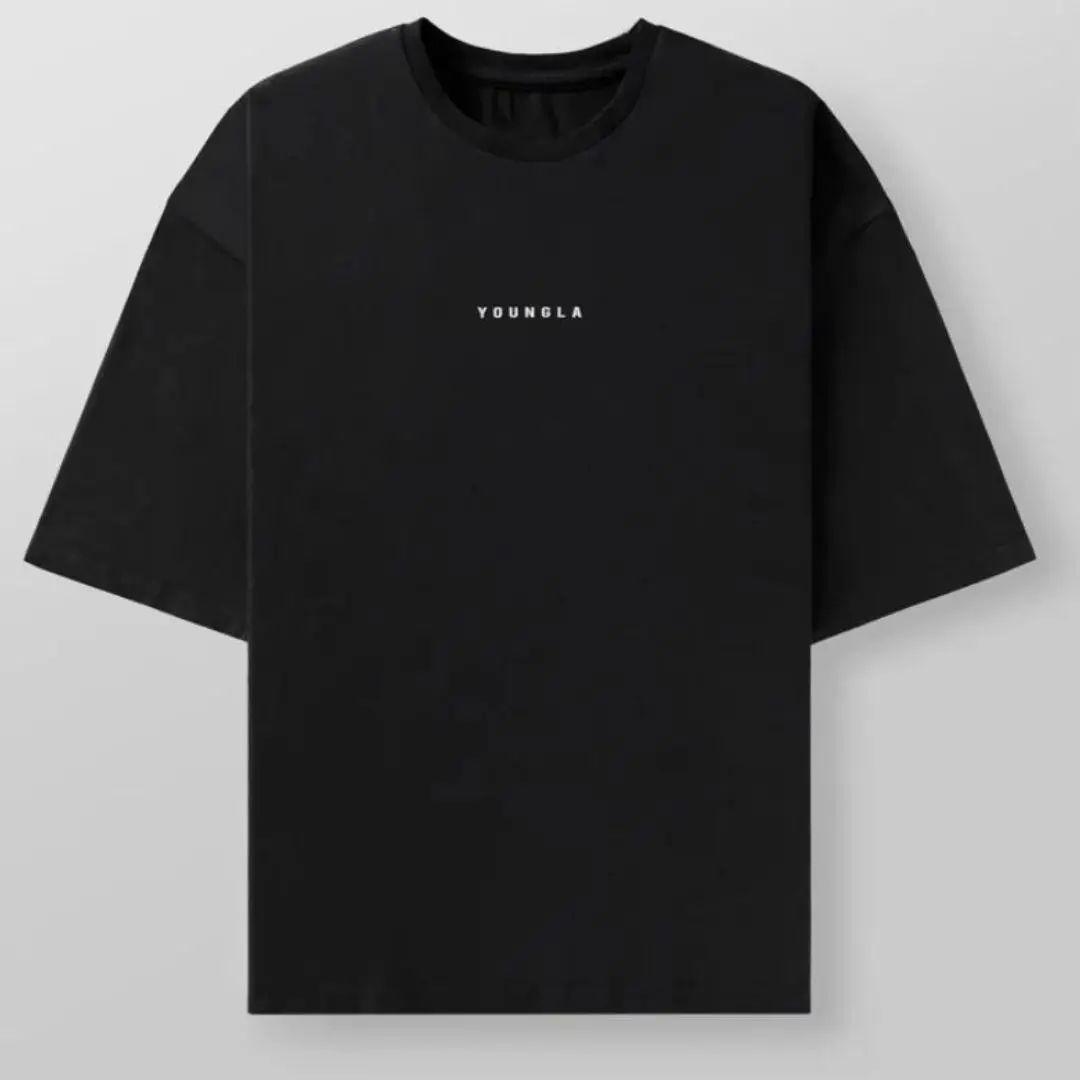 

Cotton Oversized T-shirt American Summer New Loose Cotton Round Neck Printed Short Sleeved Sports and Leisure T-shirt 3XL