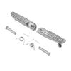 1SET Driver Front Footpegs Footrests Pedals For YAMAHA MT09 2021-2025 XSR900 2022-2024 YZF R7 2022-2025