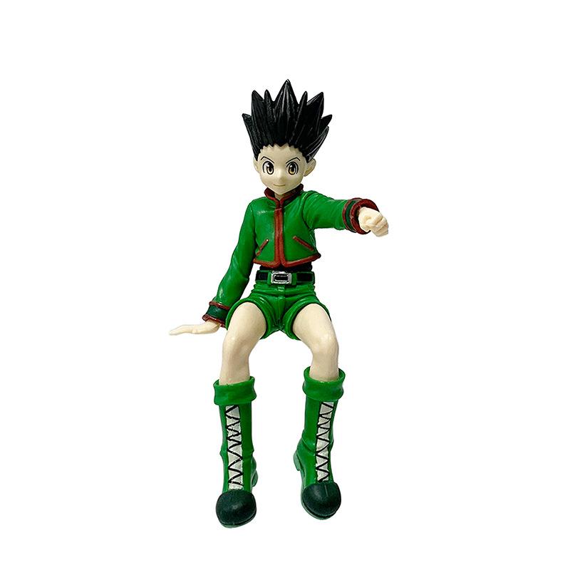 Anime Hunter X Hunter 11-14cm Gon Freecss Alluka Zoldyck Action Figure Chrollo Lucilfer/Kurapika PVC Model Figure Toys Kids Gift