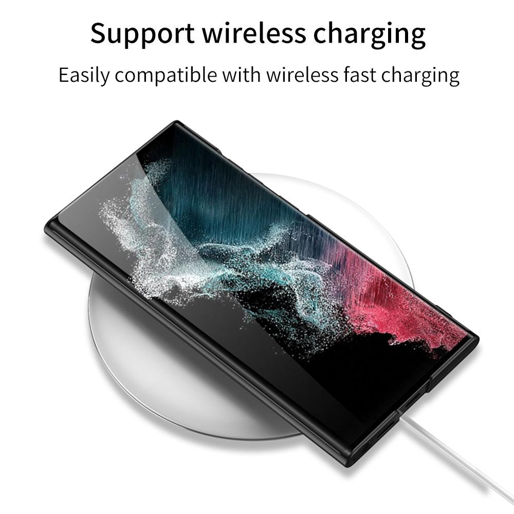 Applicable To Samsung S23 Mobile Phone Case S23ultra Ultra Thin Mobile Phone Case Business Stand Anti Fall Mobile Phone Protection Case