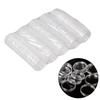 100pcs 25-39mm Transparent Plastic Coin Holder Coin Collecting Box Case For Coins Storage Capsules Protection Boxes Container