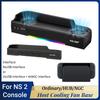 For NS2 Host Cooling Fan Base with NGC Game Console Base Radiator Wall Mount Heat Dissipation Base Gaming Accessories