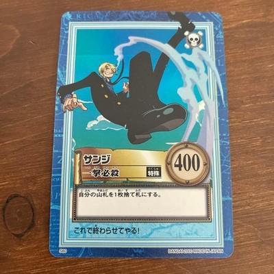 One Piece Sanji Carddass Hyper Battle TCG S60 Holo Foil Vintage 2000 Japan