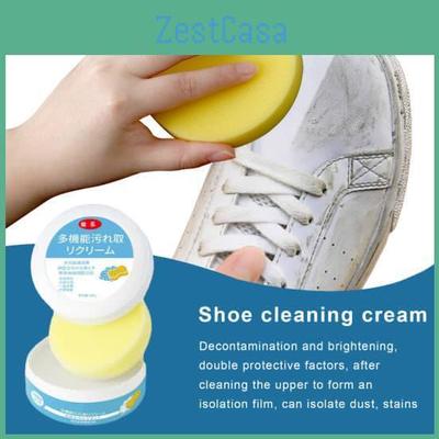 Shoe With Cream Sponge Cleaning Eraser Multifunctional Stain Removal Paste Deep Clean