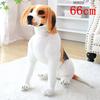 23-75cm Neues Simulations-Riesenhundespielzeug Realistische Kuscheltiere Miguel Harrier Beagles Hund Plüschtiere Geburtstagsgeschenk für Kinder