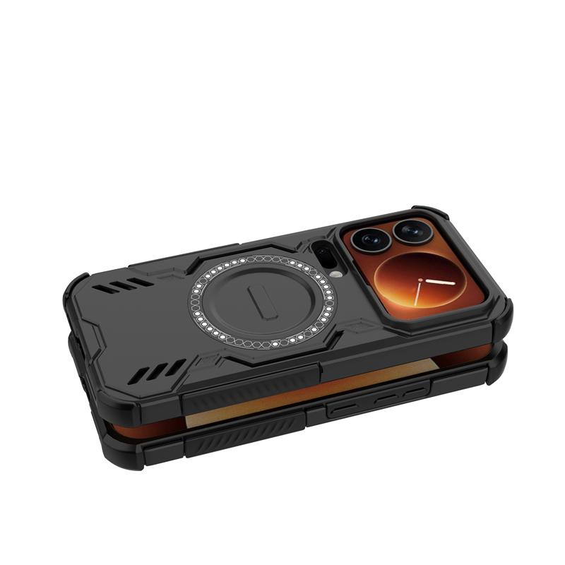 For Xiaomi 17 Pro Case Xiaomi 17 Pro Max Anti-knock Armor Magnetic Adsorption Wireless Charge Back Cover For Xiaomi 17 Pro Case