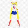 Sailor Moon Minimalist Chibiusa Sailor Uranus Iron On Patches For Clothing Applique Stickers On Clothes Heat-Sensitive Custom Patch