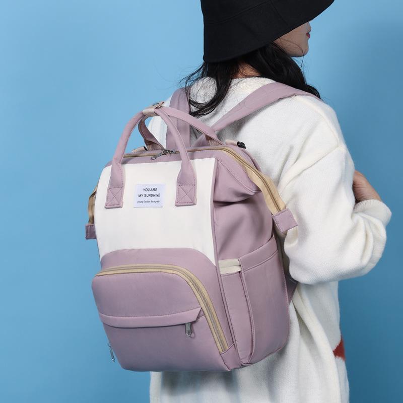 Mommy bag Multifunctional mother and baby bag Backpack Mom bag Dry and wet separation travel baby walking bag