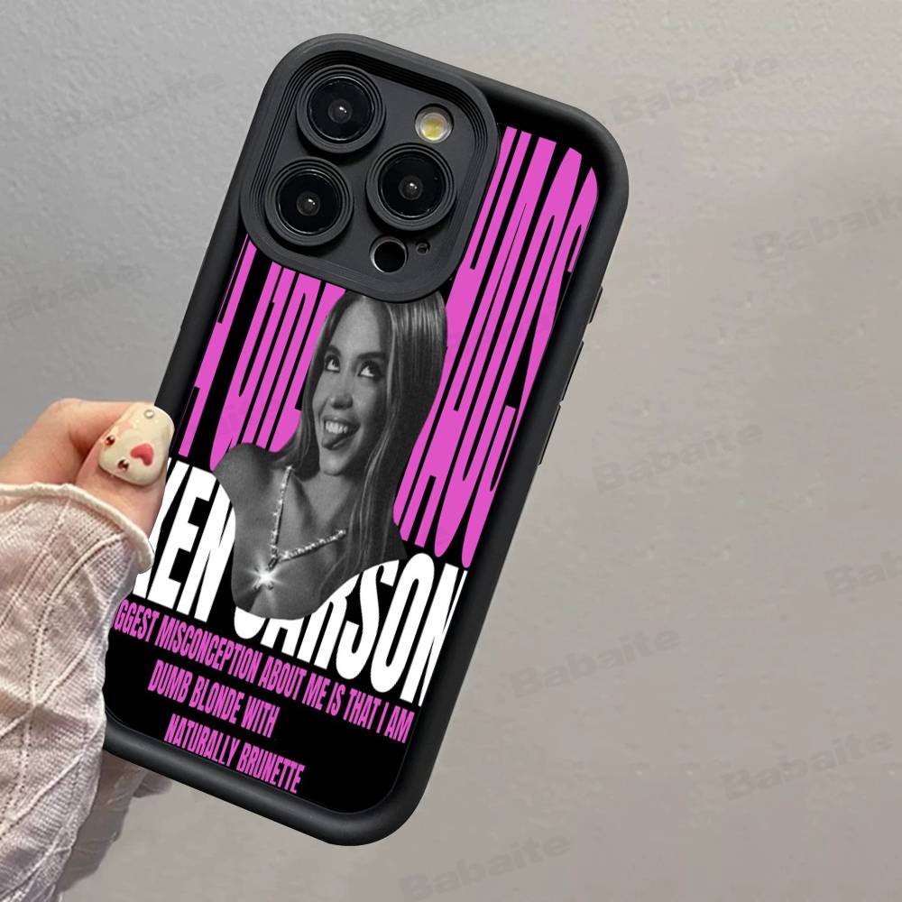 Singer Sydney S-Sweeney Phone Case For IPhone 17 16 15 14 13 12 11 Pro Max Silicone Back Cover
