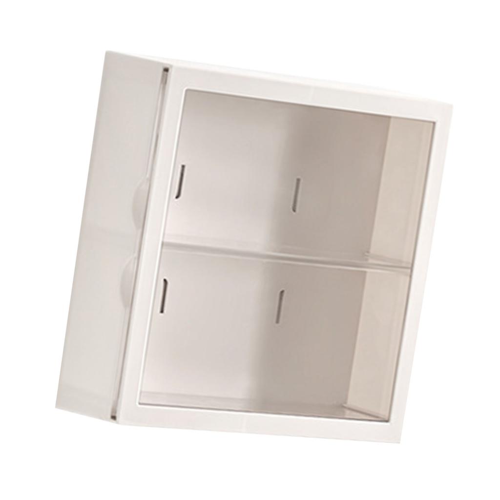 Wandmontierte Vitrine Blind Box Figuren Ausstellungsbox Handwerksaufbewahrung Ausstellungsregal Staubdicht