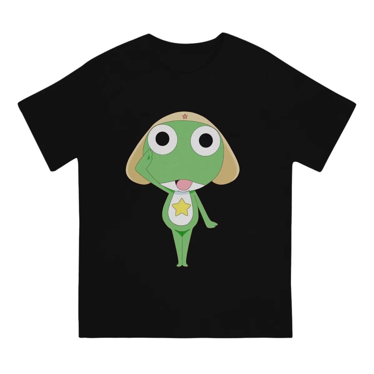 Sgt Frog Keroro Gunso Cartoon Anime Tshirt 2026 Summer Spring New Unisexs Womens Loose Unisex Hippop Y2k Oversized Tshirt S