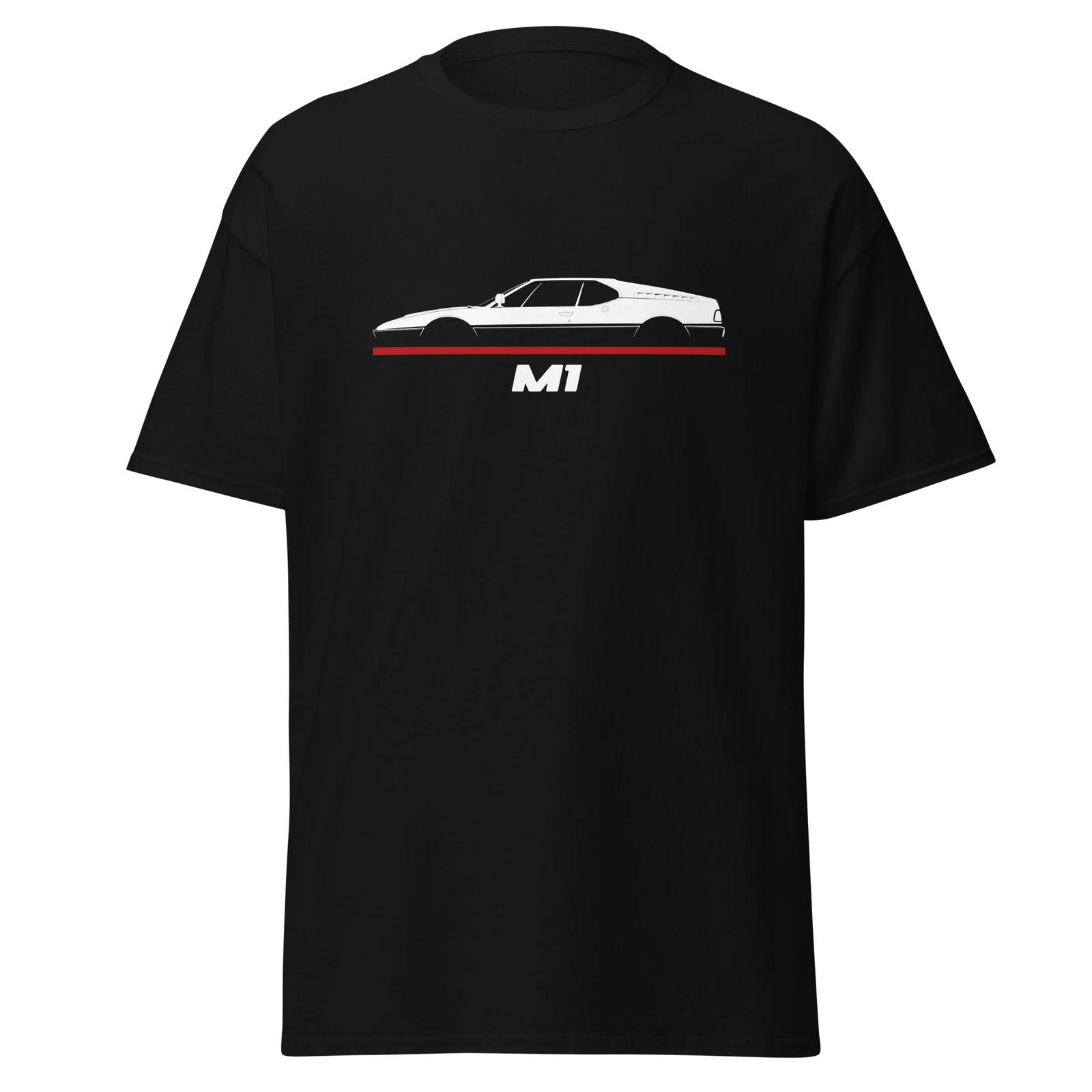Футболка BMW M1 1978-1981 Подарок на день рождения для автолюбителя XXL